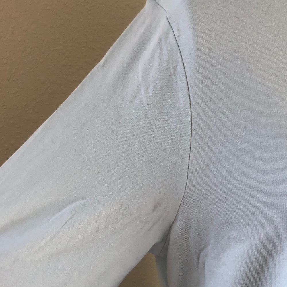 Old Navy Women's Lightweight Long-Sleeve Boatneck Top - Pale Blue - Picture 3 of 15